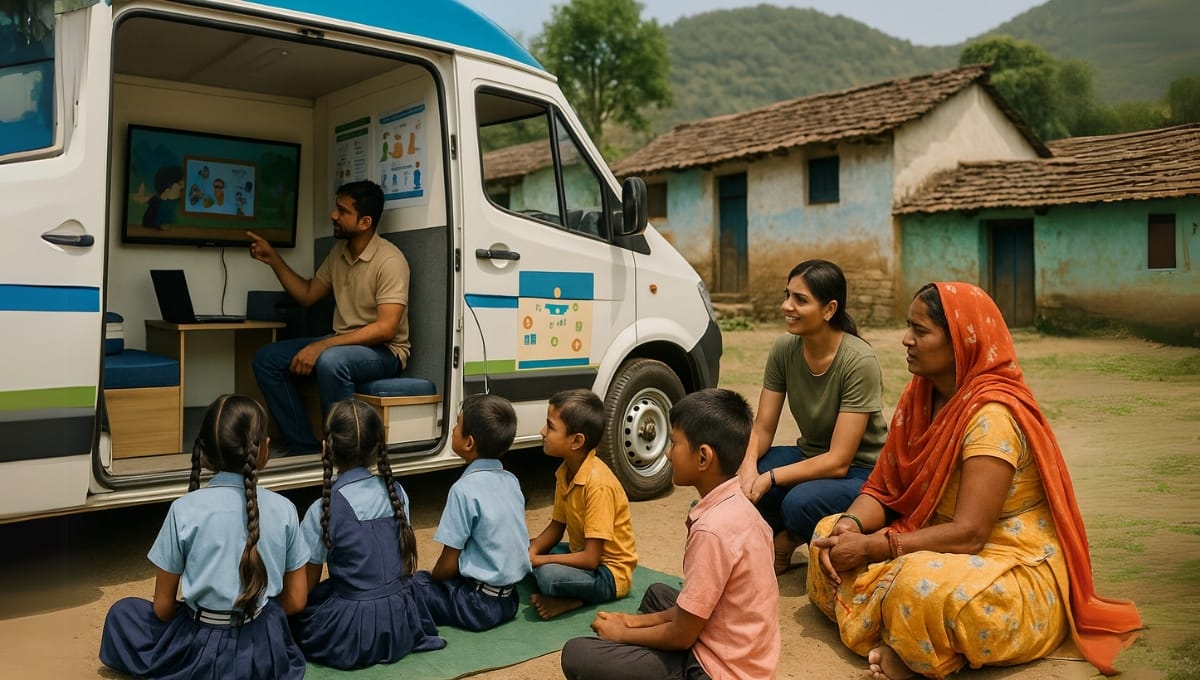 Creating Mobile Learning Hubs for Rural India 8 Creating Mobile Learning Hubs for Rural India-ACTIZEET Cares