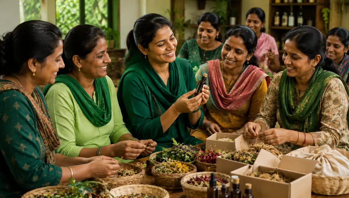 How Herbal Craft Helped Women Build Confidence