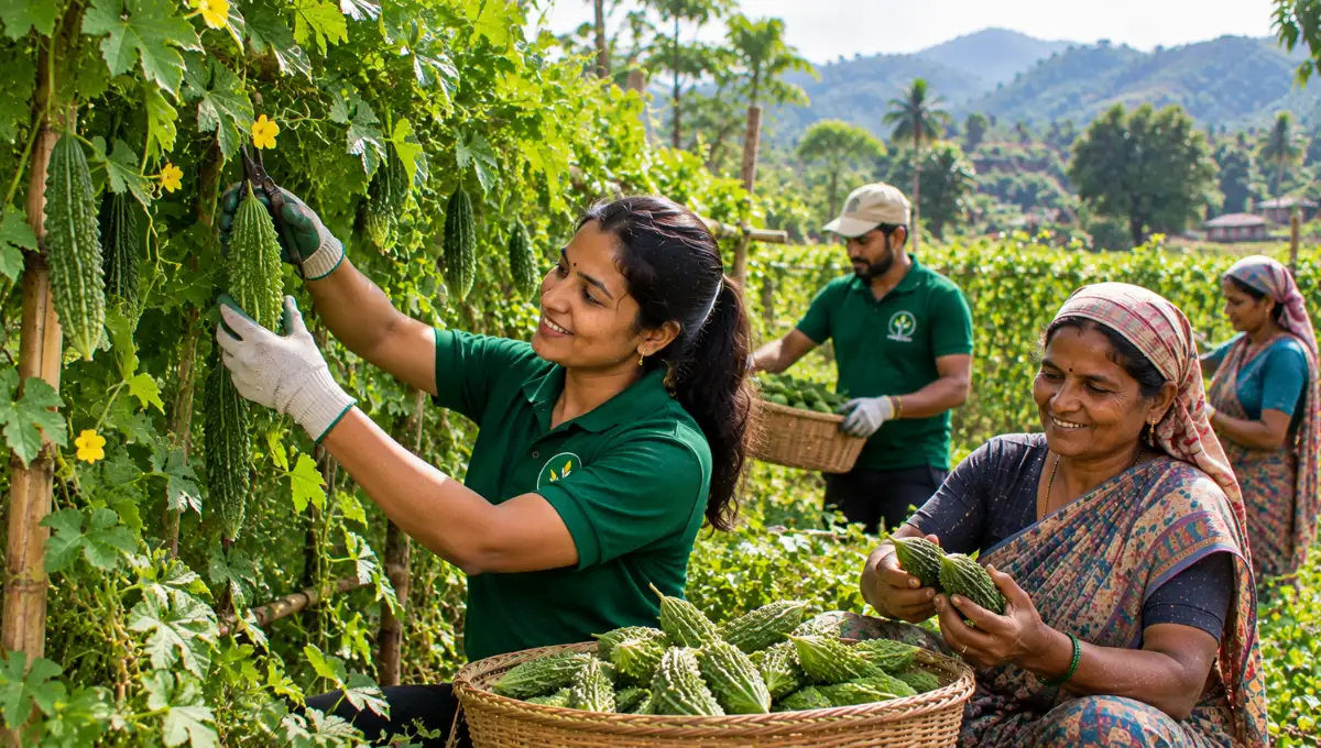 Karela Sourcing: How ACTIZEET® Selects Quality 10 Karela Sourcing: How ACTIZEET® Selects Quality