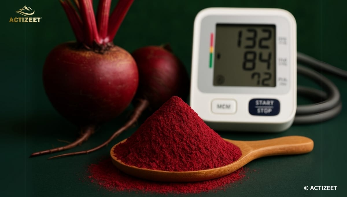 Beetroot powder for blood pressure