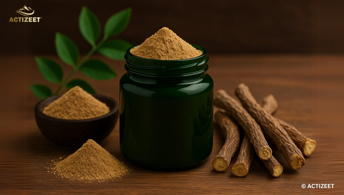 Organic mulethi powder