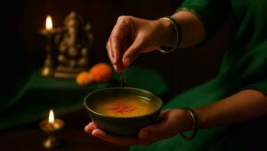 A Saffron-Infused Path to Purity- Cleansing Your Space and Spirit