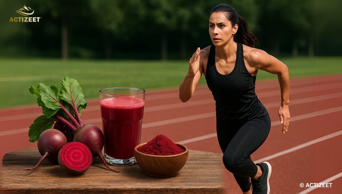 Beetroot powder for athletes