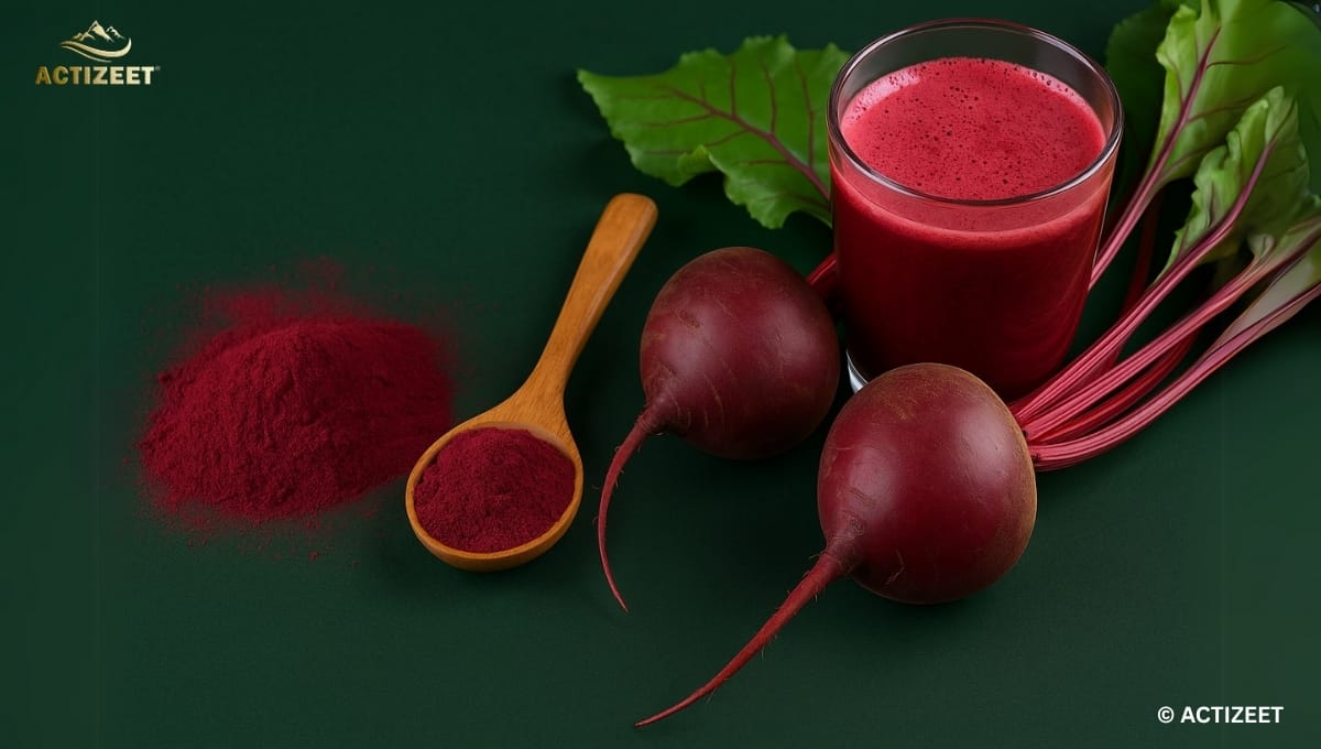 Beetroot powder for workout