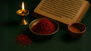 From Ancient Scriptures to Modern Homes-The Enduring Spiritual Significance of Saffron