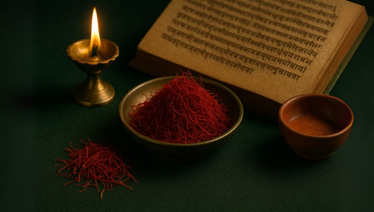 From Ancient Scriptures to Modern Homes-The Enduring Spiritual Significance of Saffron